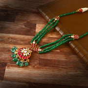 Triple Beads Necklace Set