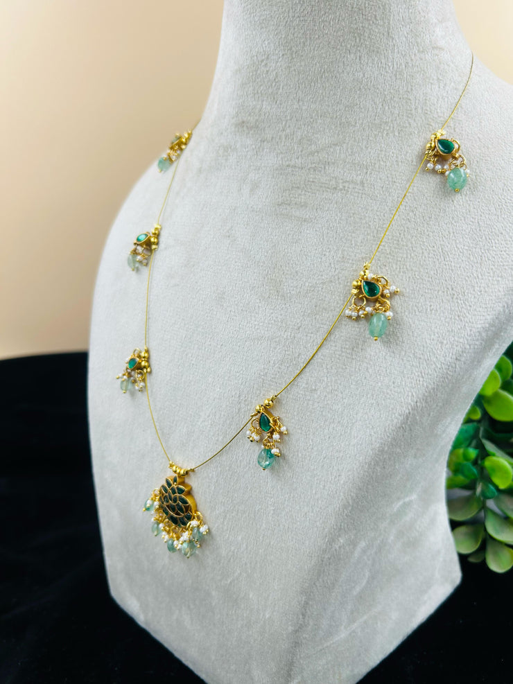 Single Chain Necklace Tika Set